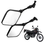 Rétroviseurs sport noirs – Suzuki DR200 / DR250 / DR350 / DRZ400 / DR650 – Lot de 2
