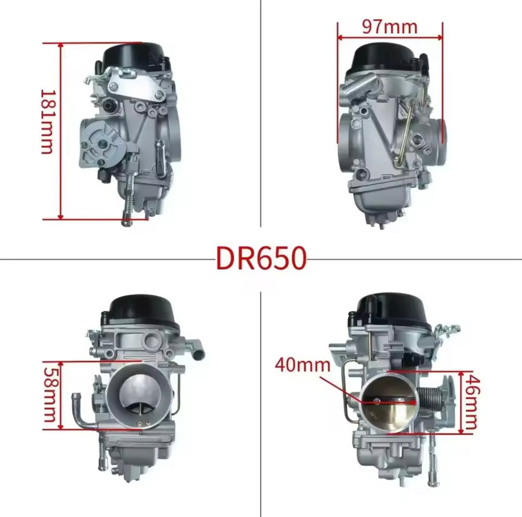 Carburateur de remplacement – Suzuki DR650 / DR650SE 1996-2019 – Réf. 13200-32E61