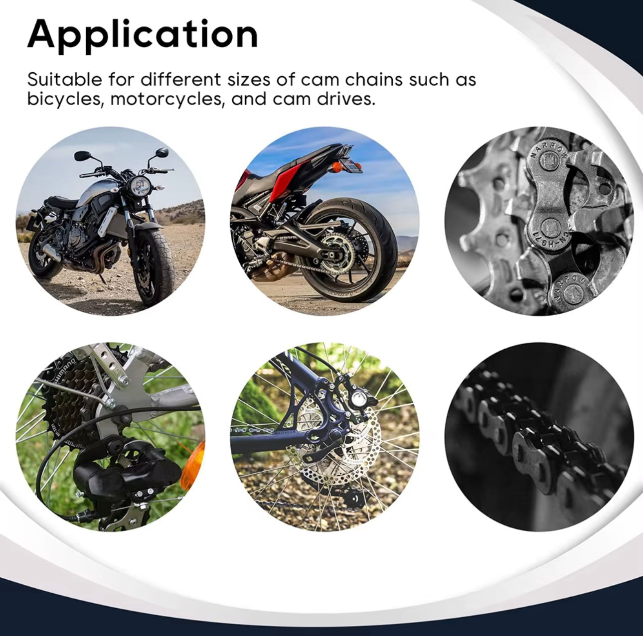 Podofo 13Pcs Motorcycle Bike Chain Breaker Tool Kit Riveting Cutter Kit Timing Chain Remover Kit Chain Cutter And Riveter