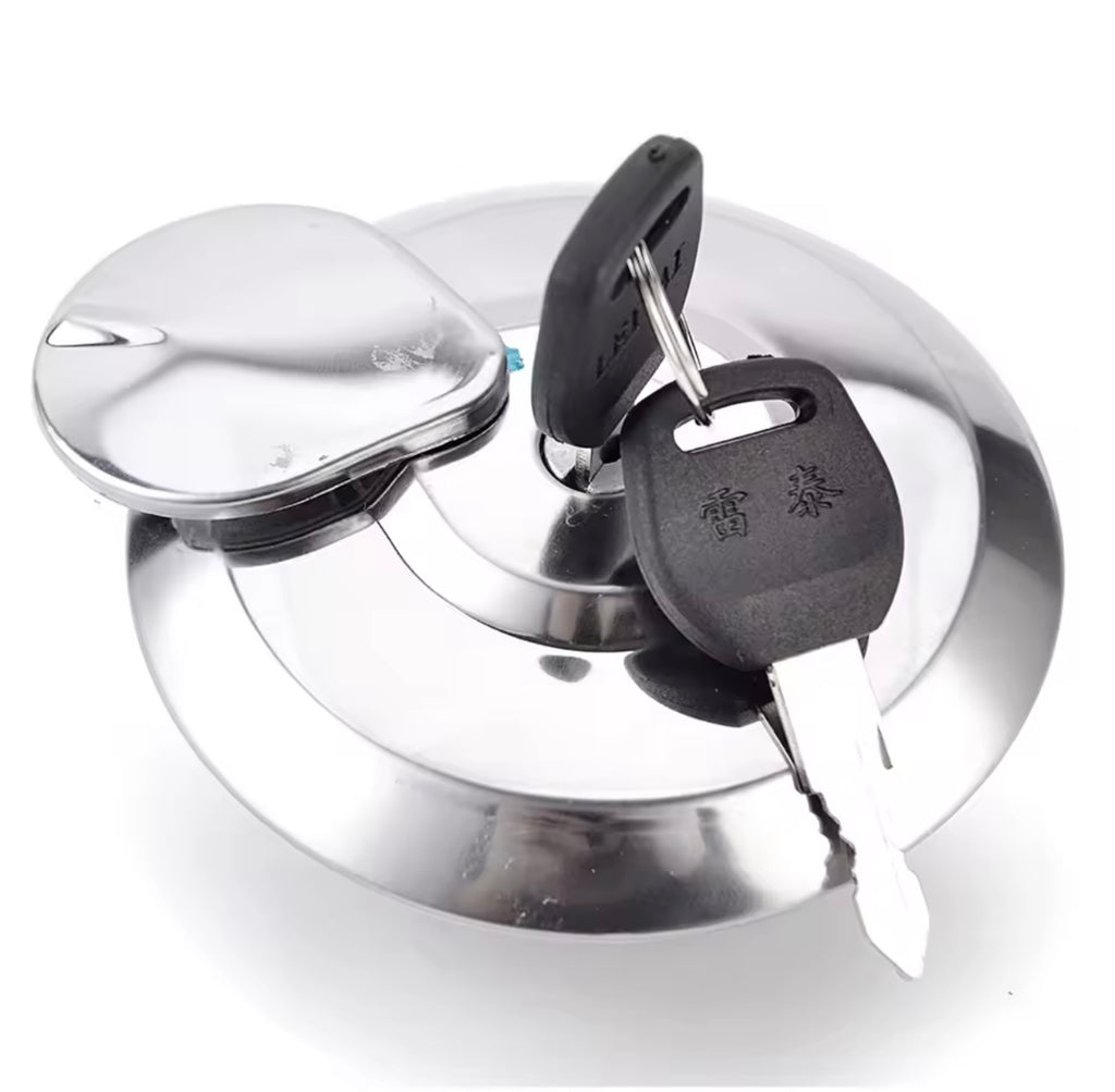 Bouchon de réservoir avec clé – Honda CG125 / CG125ES / CLR125 / CBF250 / XL125 Varadero / XR125L / XBR500 – Réf. 17620-KPC-641