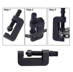 Podofo 13Pcs Motorcycle Bike Chain Breaker Tool Kit Riveting Cutter Kit Timing Chain Remover Kit Chain Cutter And Riveter