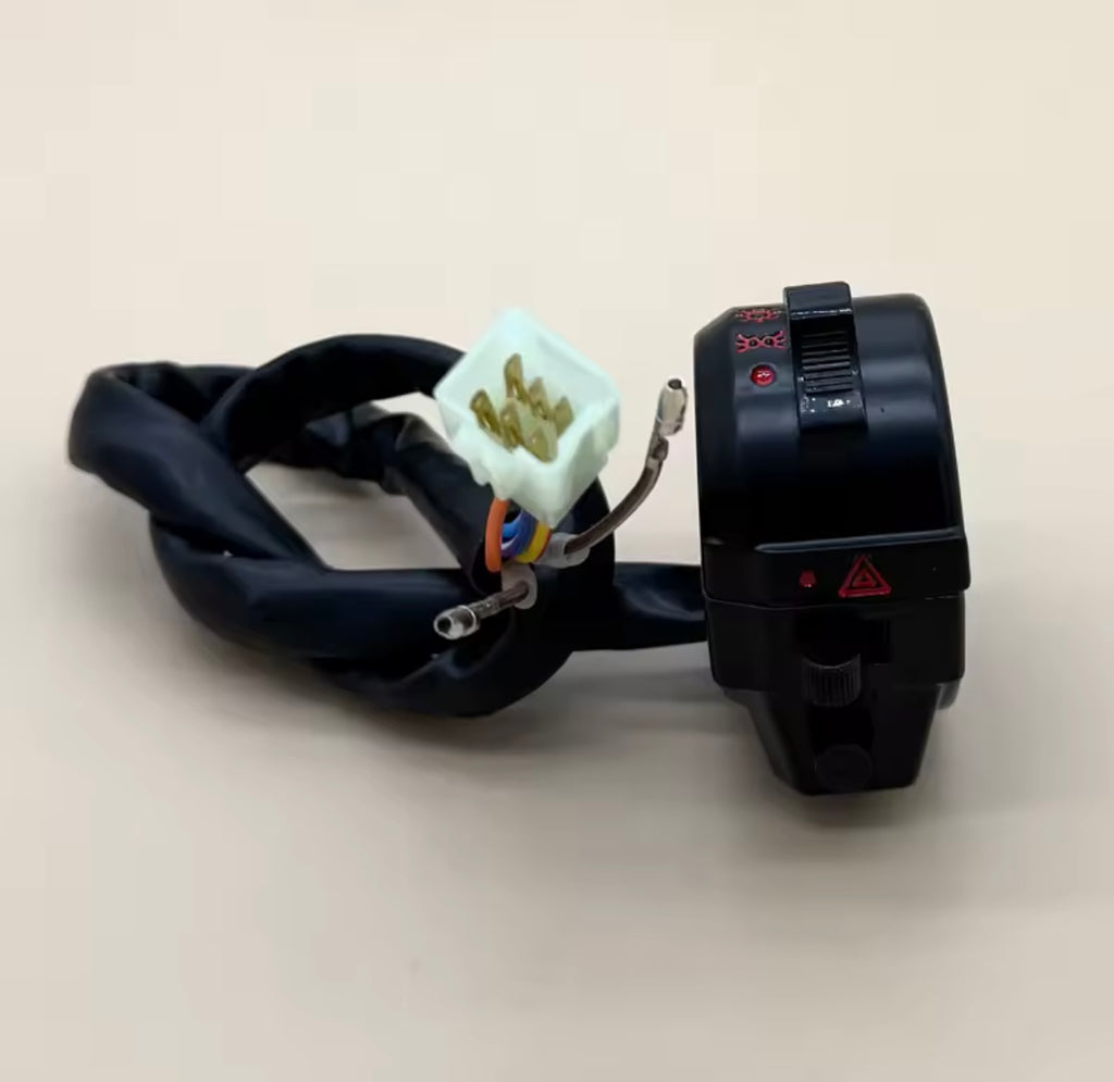 Commodos gauche/droit 22mm – Honda XL / XR 250 400 600 – Klaxon, Clignotants, Phare, Démarrage électrique