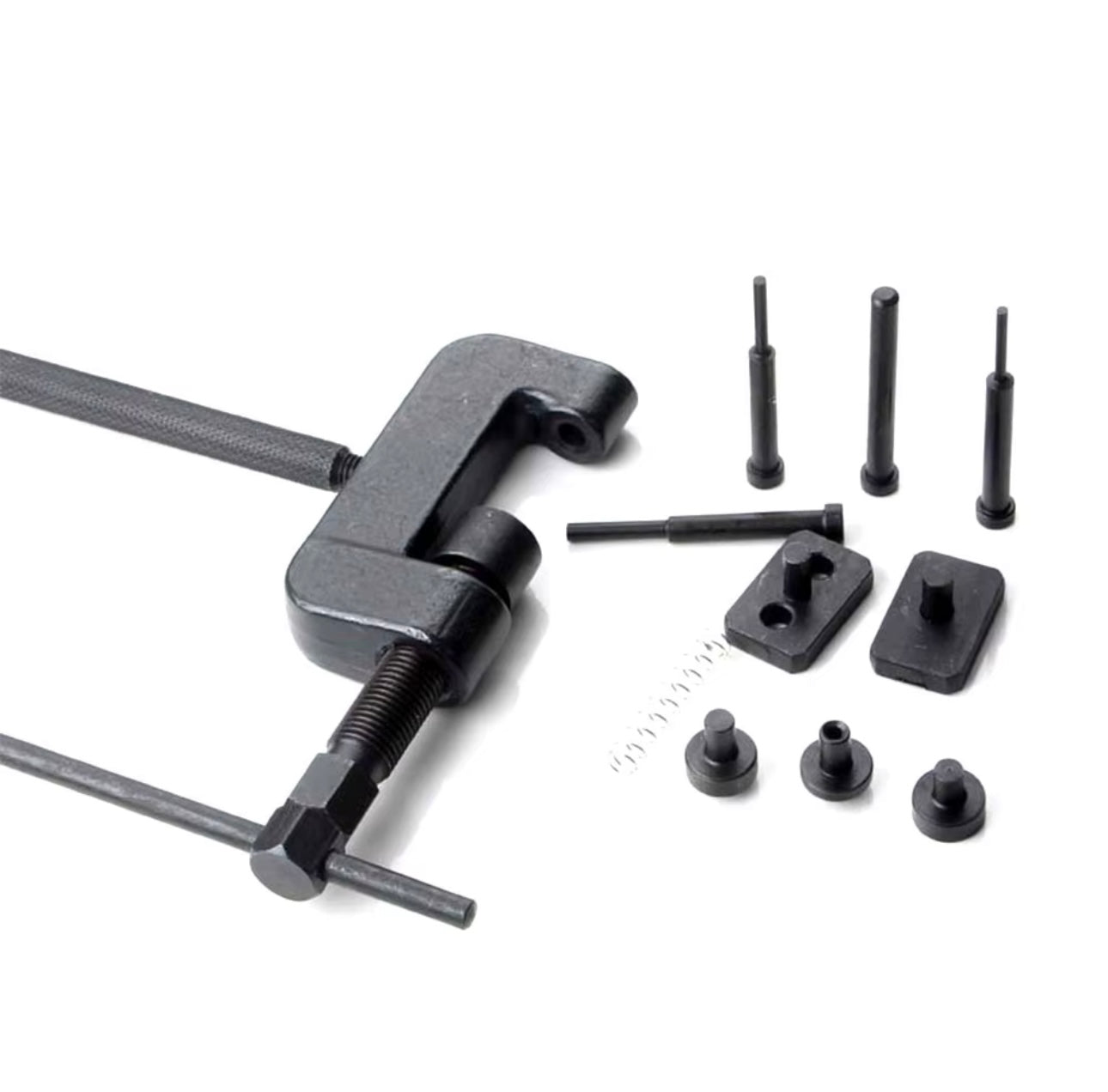 Podofo 13Pcs Motorcycle Bike Chain Breaker Tool Kit Riveting Cutter Kit Timing Chain Remover Kit Chain Cutter And Riveter